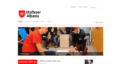 Desktop Screenshot of malteser-al.org