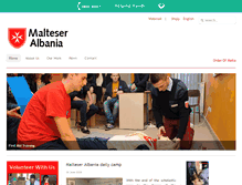 Tablet Screenshot of malteser-al.org